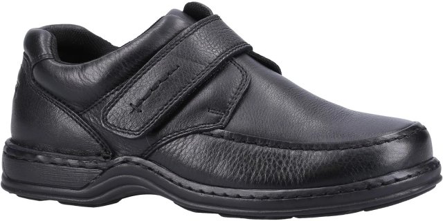 Hush Puppies Roman Velcro Black