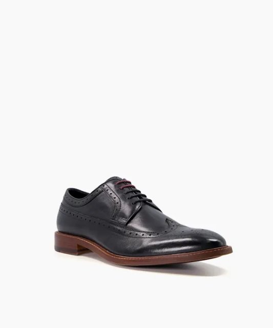 Dune Superior Leather Wingtip Brogue Shoes