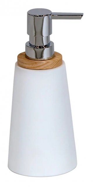 Sonata White Liquid Soap Dispenser