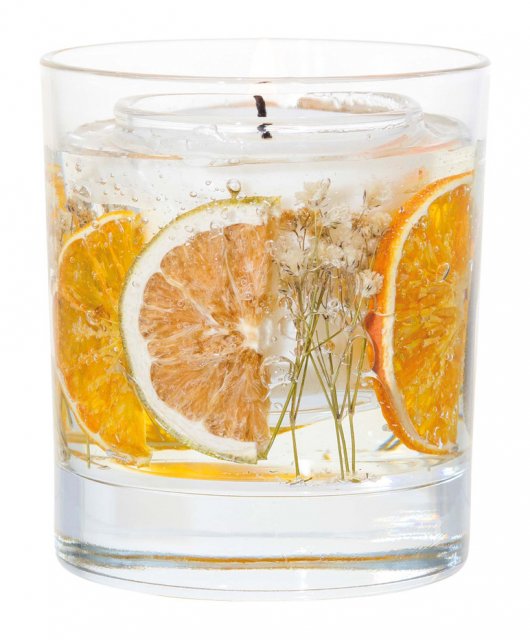 Elements Energy-Bitter Orange & Coriander Botanical Gel Wax Candle