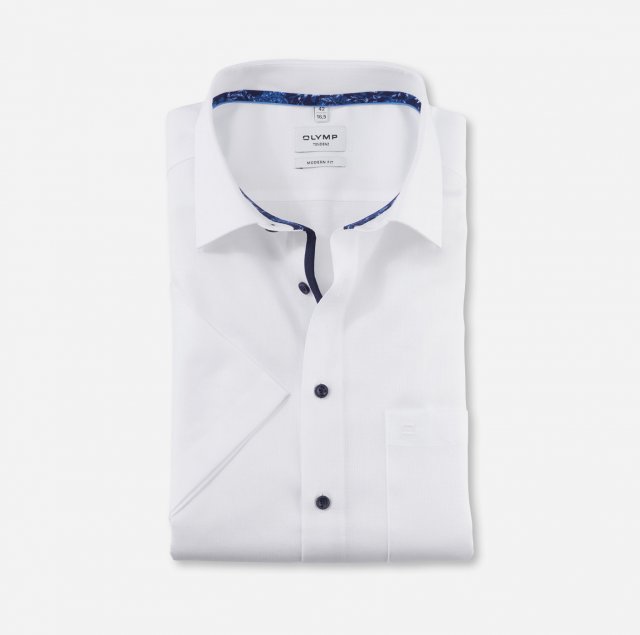 Olymp Tendz Modern Fit Textured Shirt