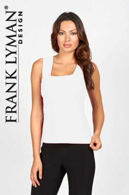 Frank Lyman Cami Off White