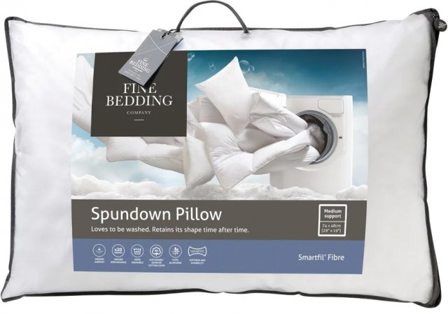 Fine Bedding Luna Pillow Spundown Firm