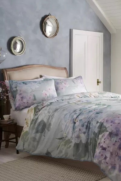 Appletree Heritage Hydrangea Duvet Cover Set