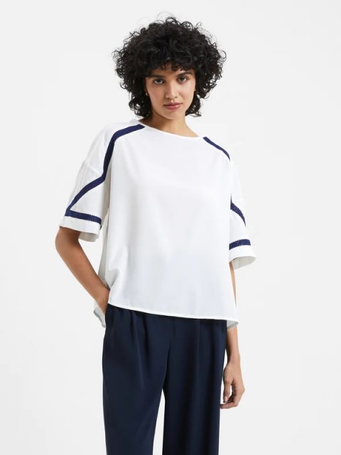 French Connection Crepe Light Top