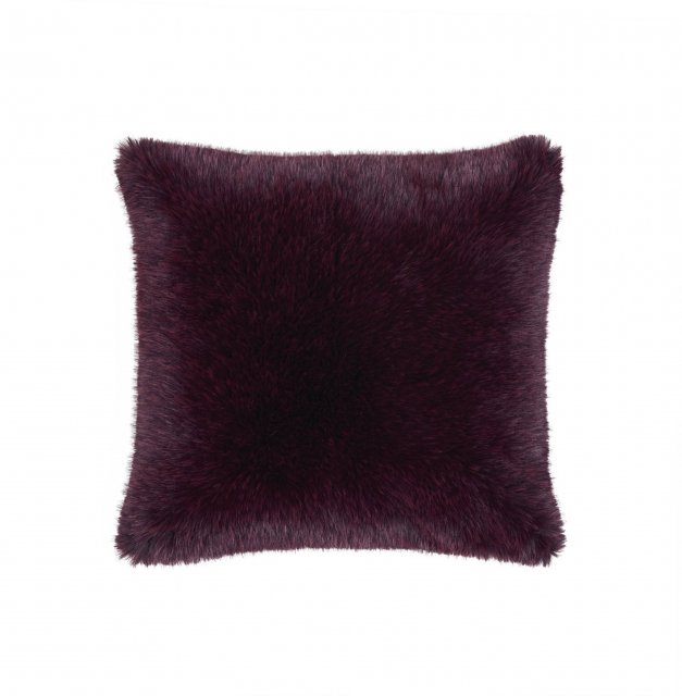 Heaton Blackberry Purple Cushion 58 x 58cm