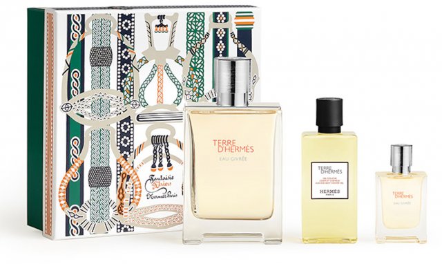 Terre d'Hermès Eau Givrée Eau de Parfum Set 100ml+12,5ml+Shower Gel 80ml FEH23