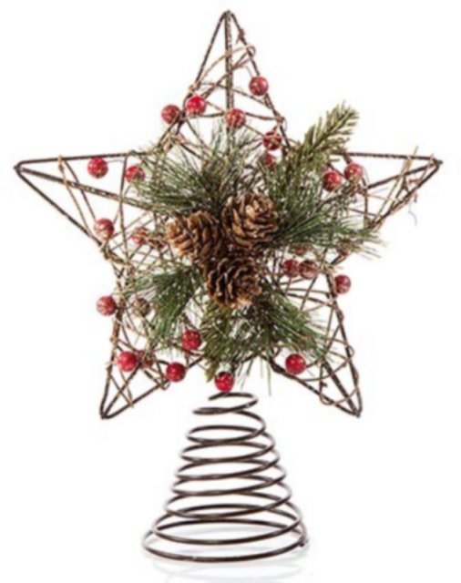 Natural Woodland Star Topper