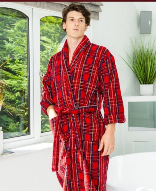 Highland Mens Dressing Gown