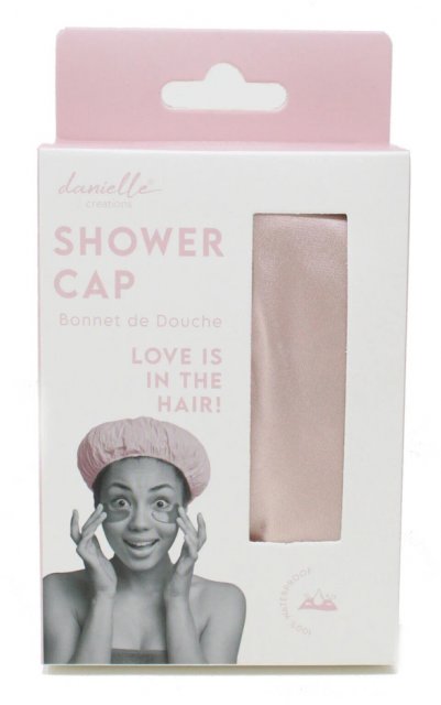 Danielle Creations Pink Shower Cap