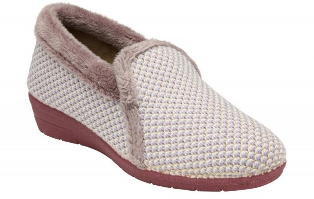 Lotus Darlene Wedge Slippers