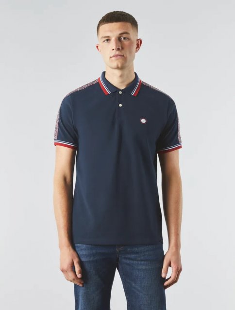 Pretty Green Eclipse Tape Polo