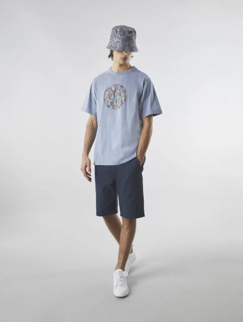 Pretty Green Mystic Paisley Logo T-Shirt