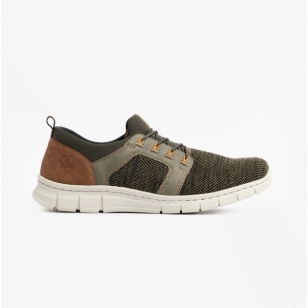 Rieker Casual Khaki/Brown Trainer