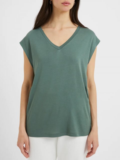 Great Plains Soft Touch Jersey V Neck Top