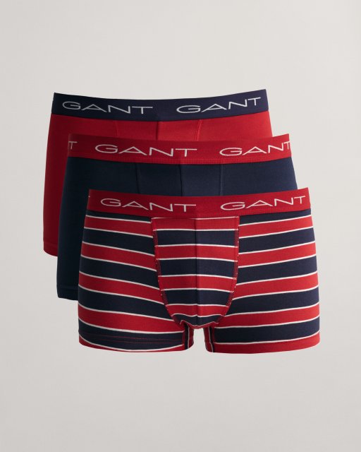 Gant Block Stripe Trunk 3-Pack