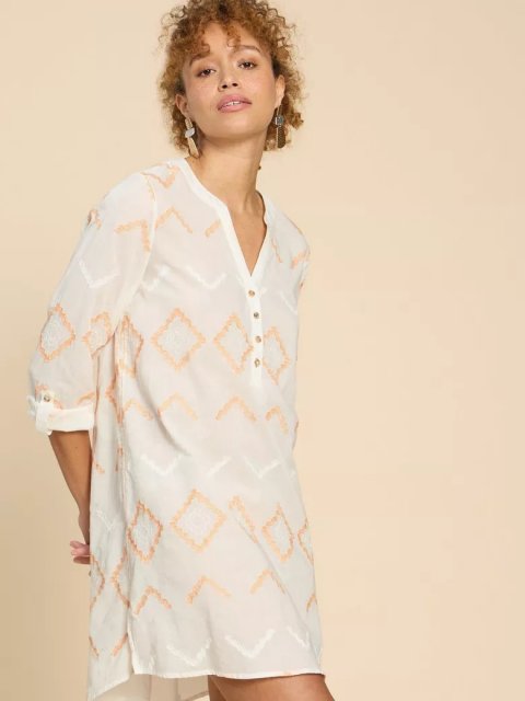 White Stuff Eden Henley Cover Up