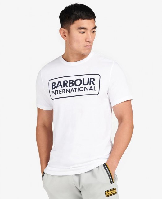 Barbour International Essential Large Logo Tee