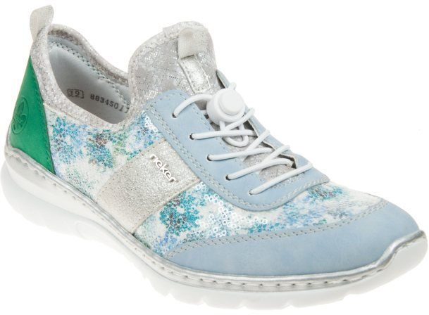 Rieker Sneaker Aqua/White