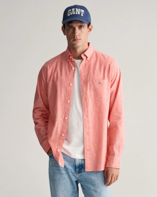 Gant Reg Cotton Linen Shirt