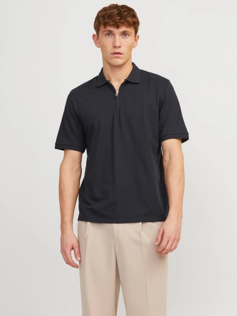 Jack & Jones Mac Zip SS Polo