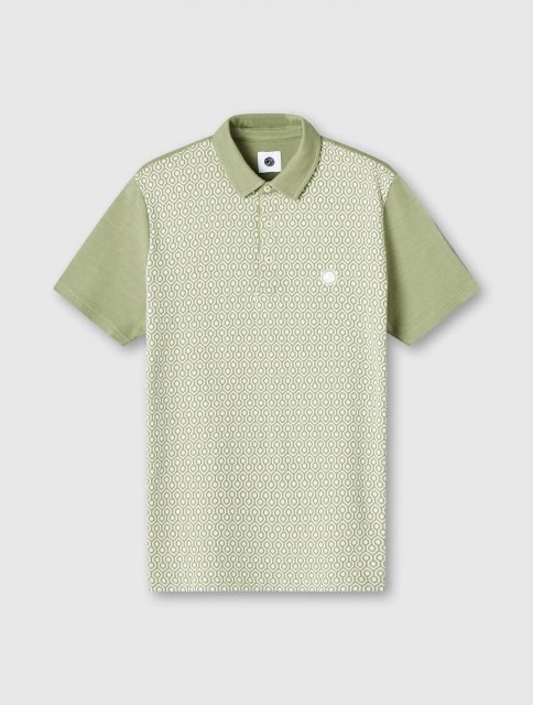 Pretty Green Shining Geo Polo