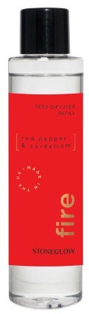 Stoneglow Elements Fire-Red Pepper & Cardamom Reed Diffuser Refill 210ml