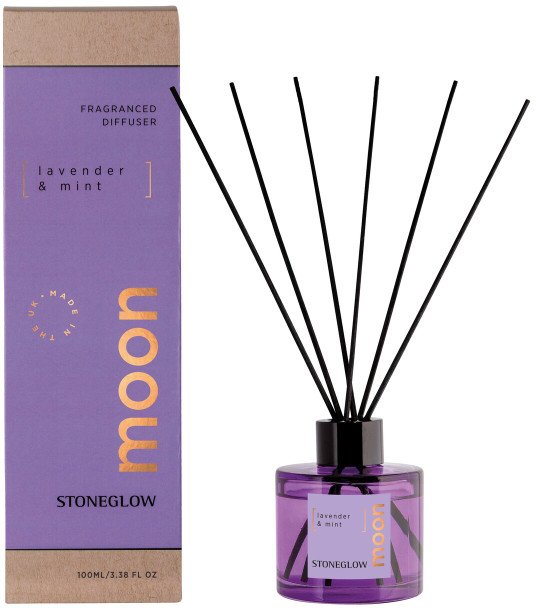 Stoneglow Elements Moon-Lavender & Mint Reed Diffuser