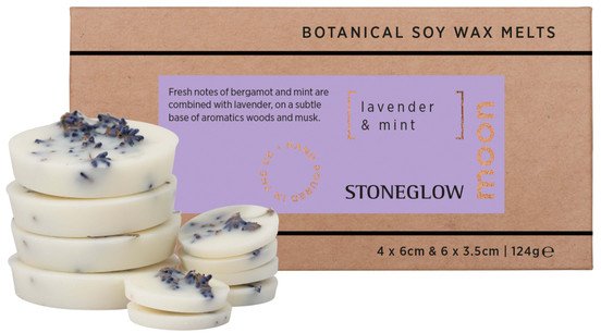 Stoneglow Elements Moon-Lavender & Mint Botanical Soy Wax melt