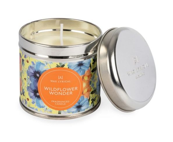 Tin Candle-Wildflower Wonder