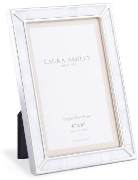 Laura Ashley Oakford 6x4 Photo Frame Mother Of Pearl