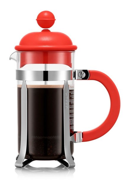 Caffettiera Coffee Maker 3 Cup 0.35L-Red