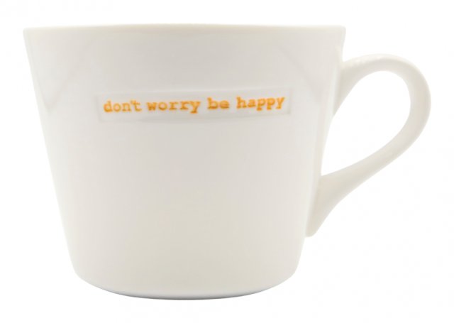 Keith Brymer Jones Mug-Don’t Worry Be Happy