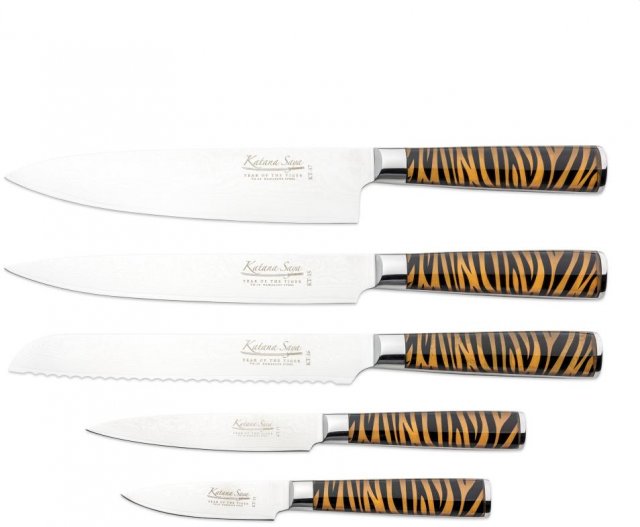 Katana Tiger 6Piece Knife Block Set