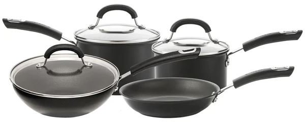 Circulon Total Hard Anodised Cookware Set 4pc