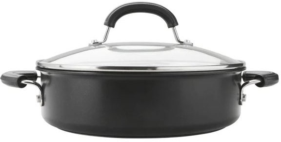 Circulon Total Hard Anodised Covered Sauteuse 28cm/4.7L