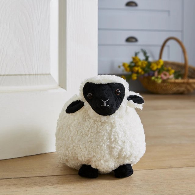 Finbar Sheep Shaped Doorstop