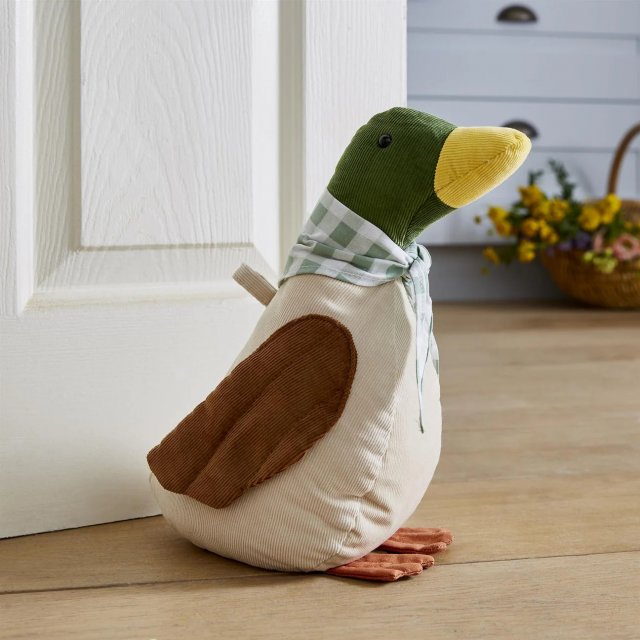 Mallard Shaped Doorstop