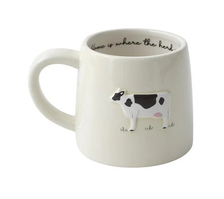 Bramble Farm Cow Stoneware Mug
