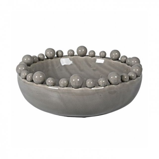 Grey Bobble Bowl