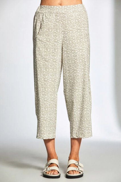 Peruzzi Tech Print Slouch Trouser