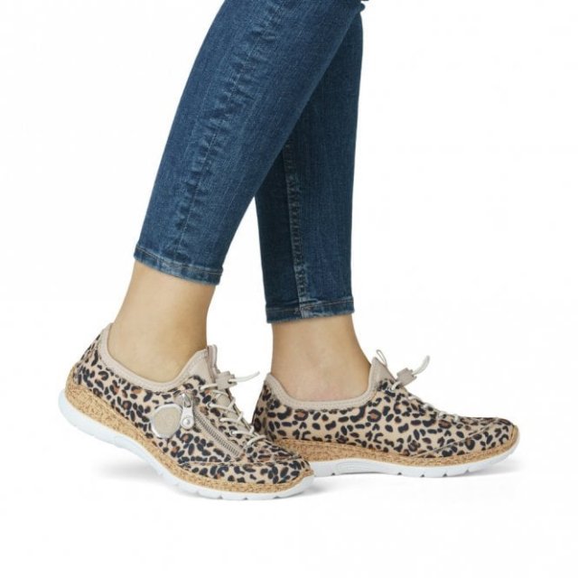 rieker animal print boots