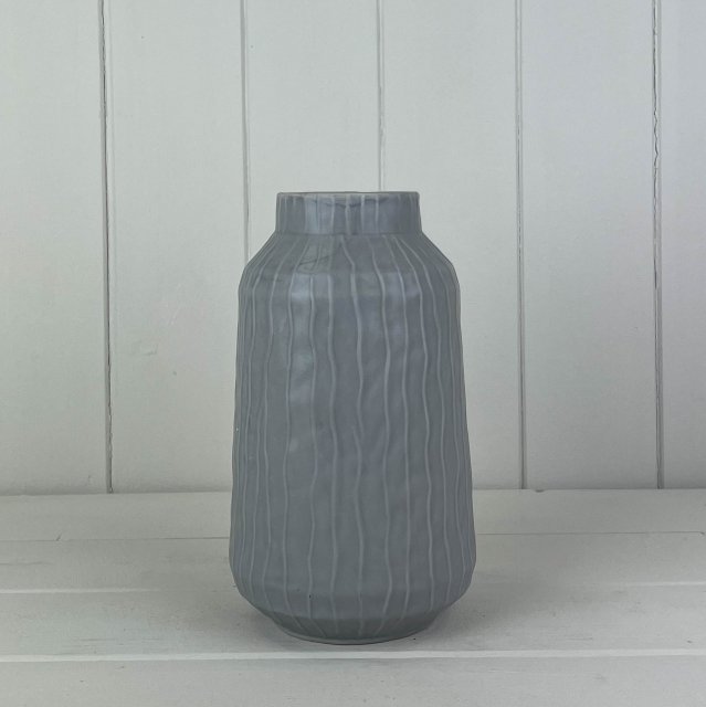Satchville Pastel Grey Vase 19cm
