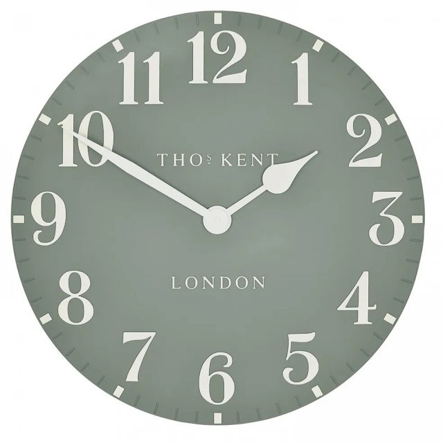 Art Marketing Thomas Kent 20" Arabic Wall Clock-Seagrass