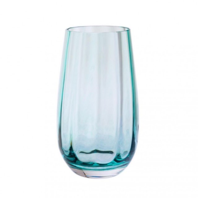 Dartington Artisan Collection-Dewdrop Vase Teal