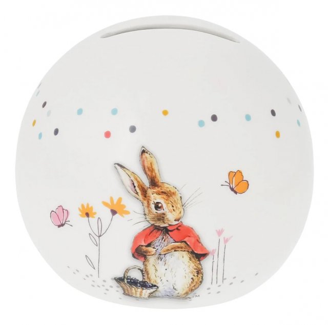 Beatrix Potter Peter Rabbit Flopsy Money Bank-Sphere