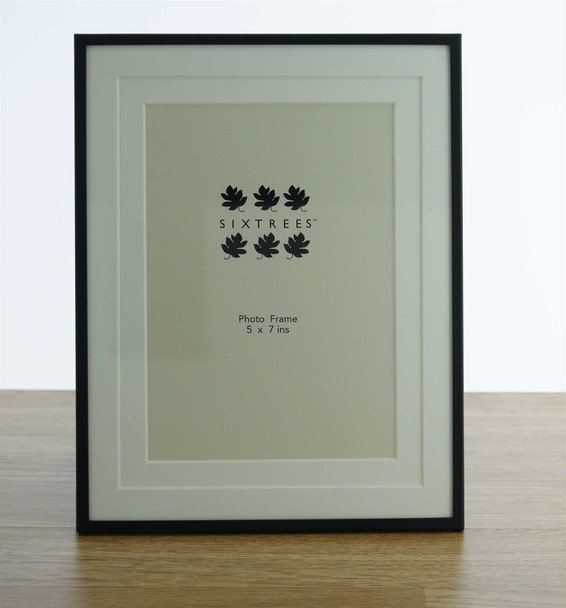 Sixtrees Parklane Frame Black 5x7