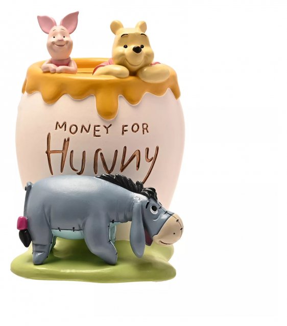 Disney Winnie The Pooh Resin Money Bank
