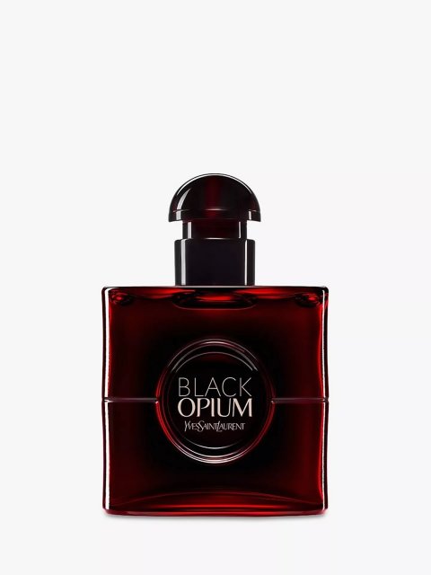 Yves Saint Laurent  Black Opium Eau de Parfum Over Red