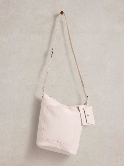 White Stuff Fern Leather Cross Body